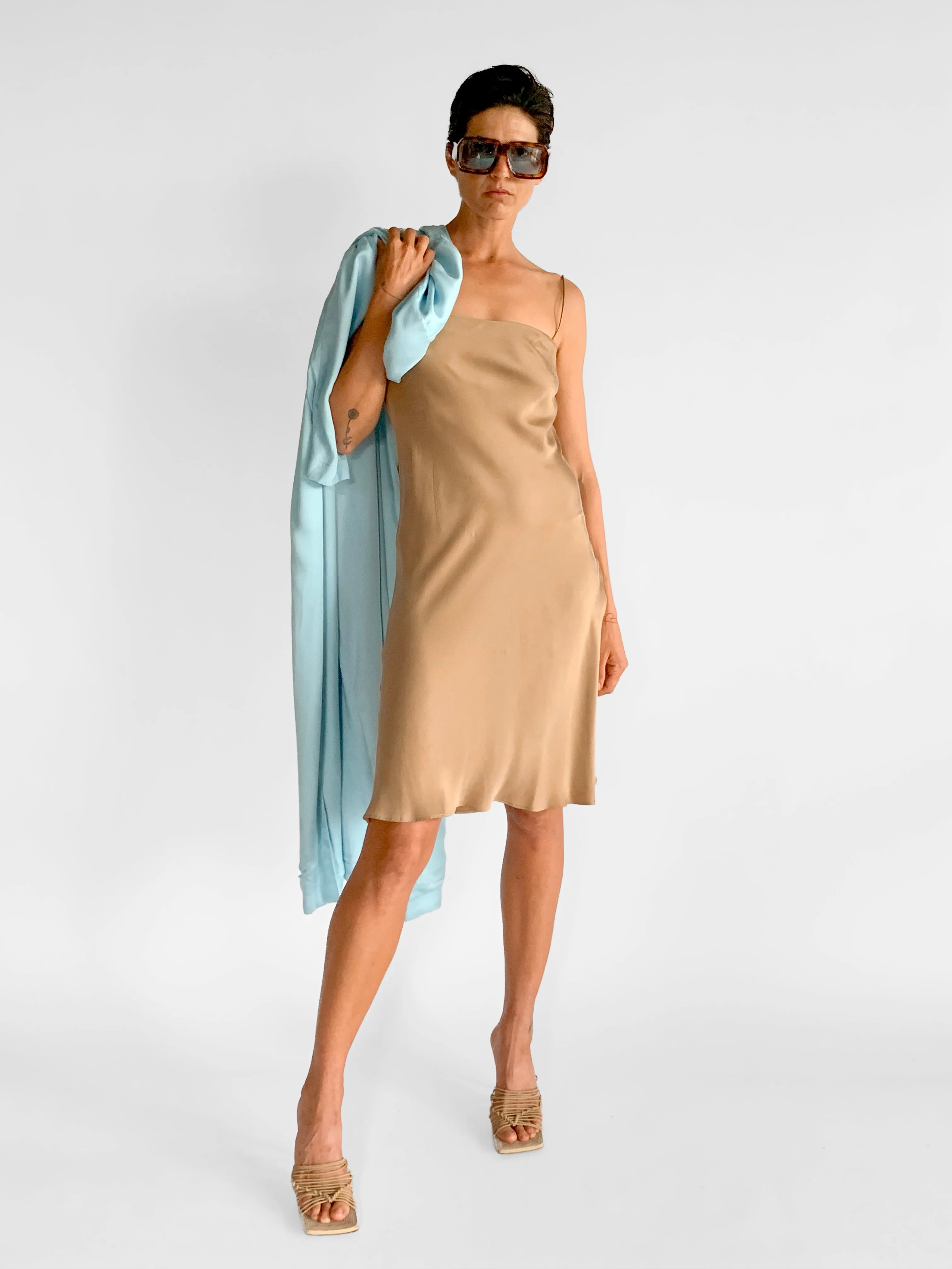90's Silk Slip Dress