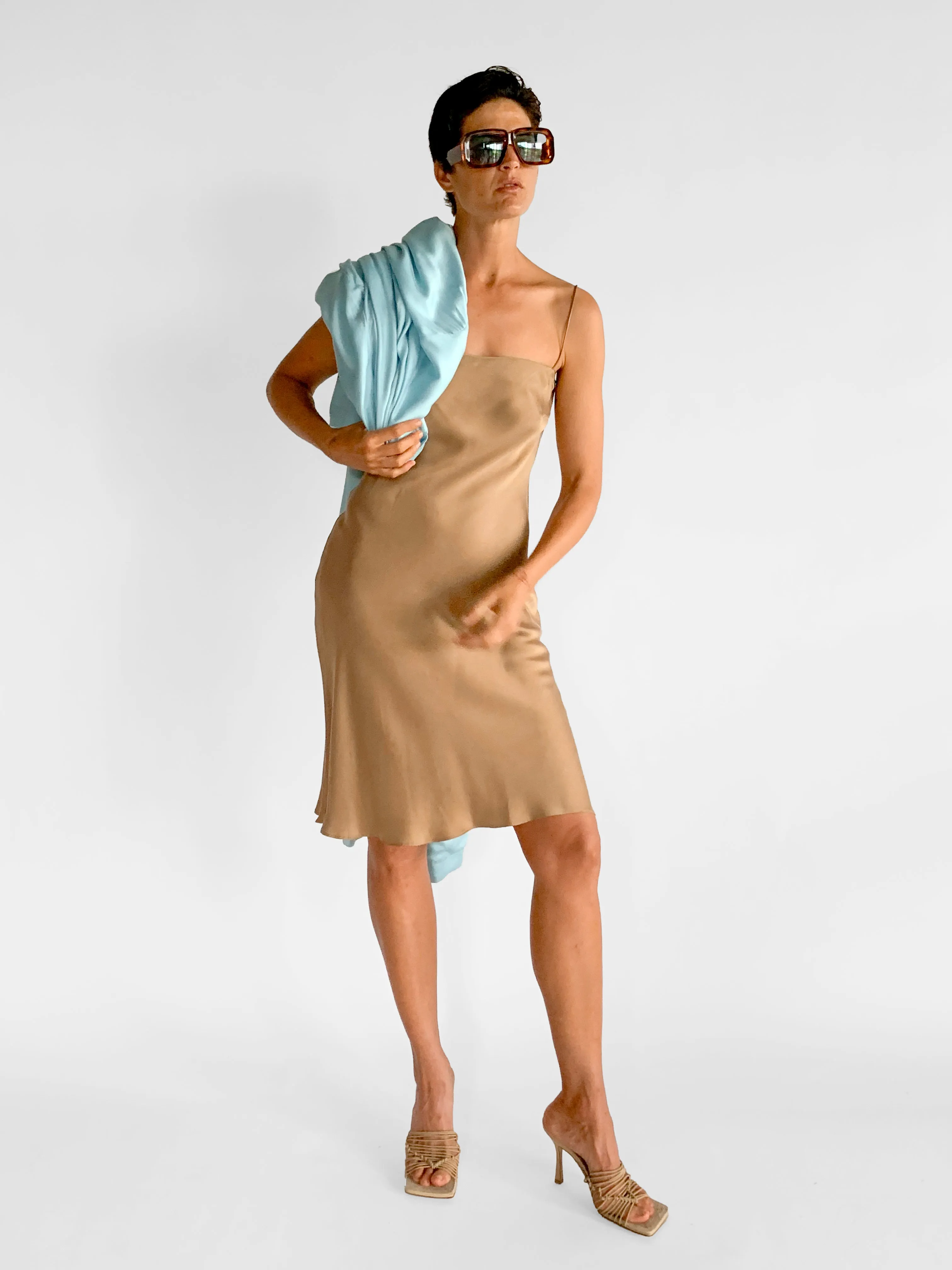 90's Silk Slip Dress