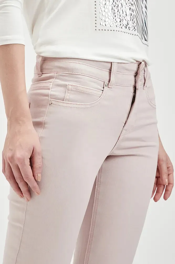 Jeans Mujer Liso Rosado