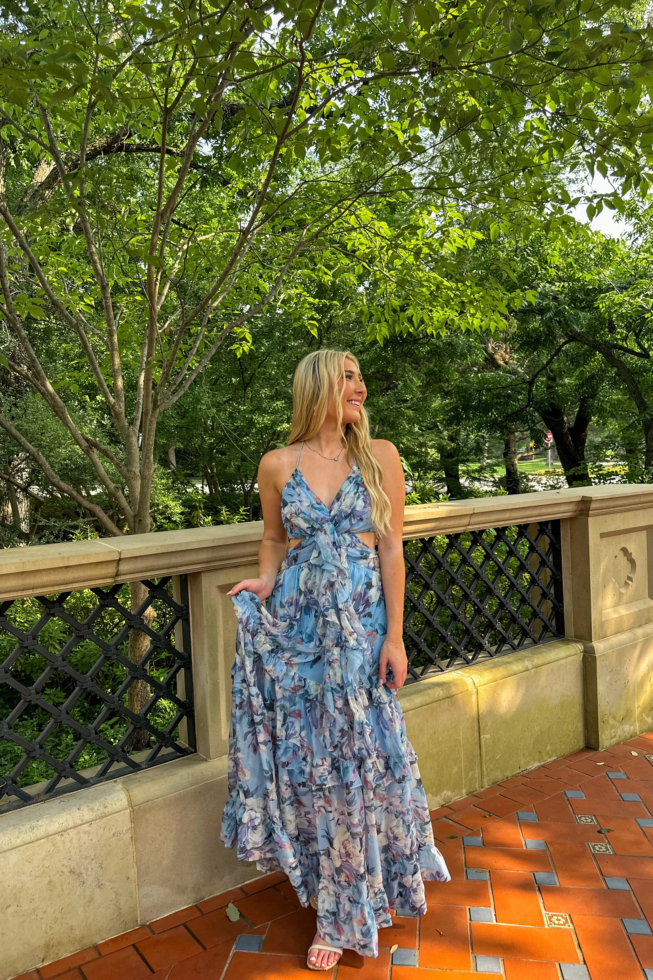 Kitsune Floral Maxi Dress - ASTR The Label