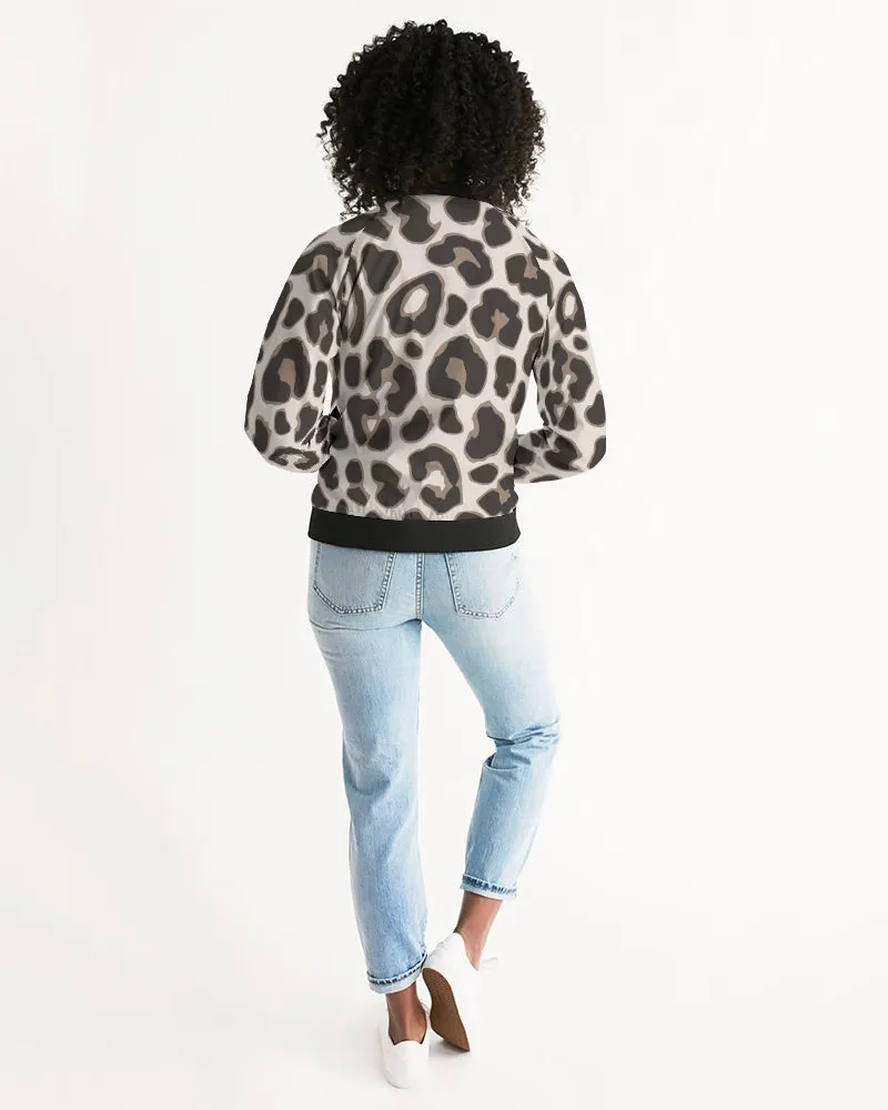 Leopard Women's Bomber Jacket