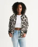 Leopard Women's Bomber Jacket