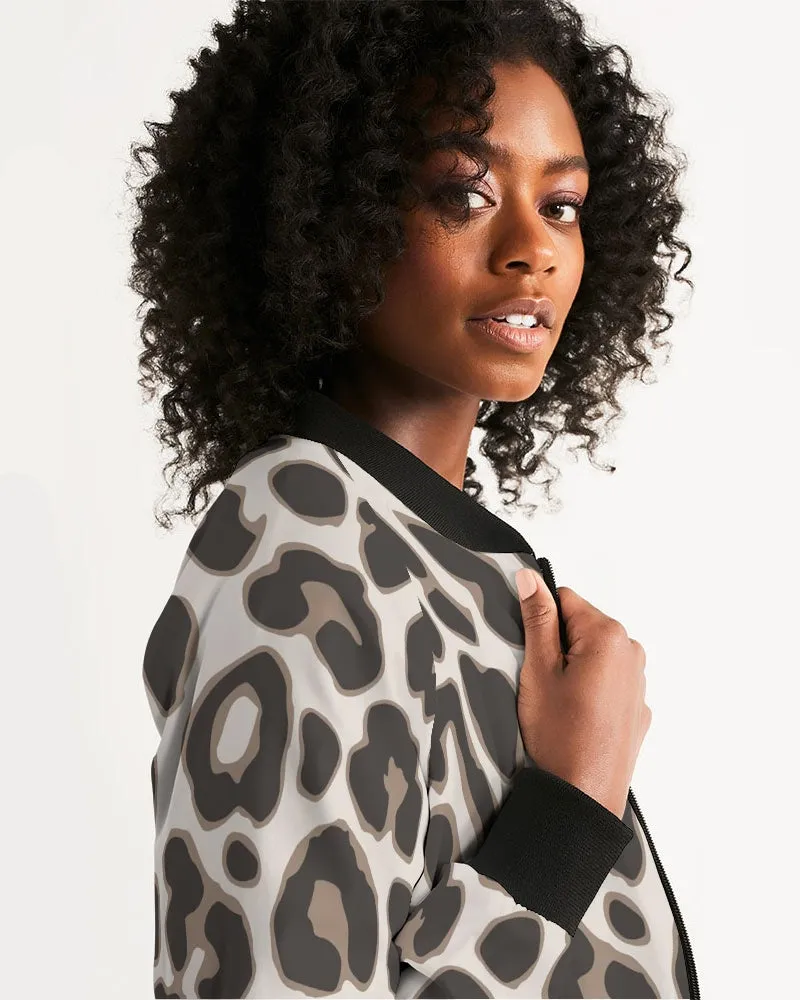 Leopard Women's Bomber Jacket