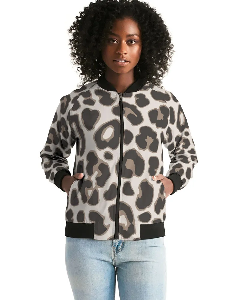Leopard Women's Bomber Jacket