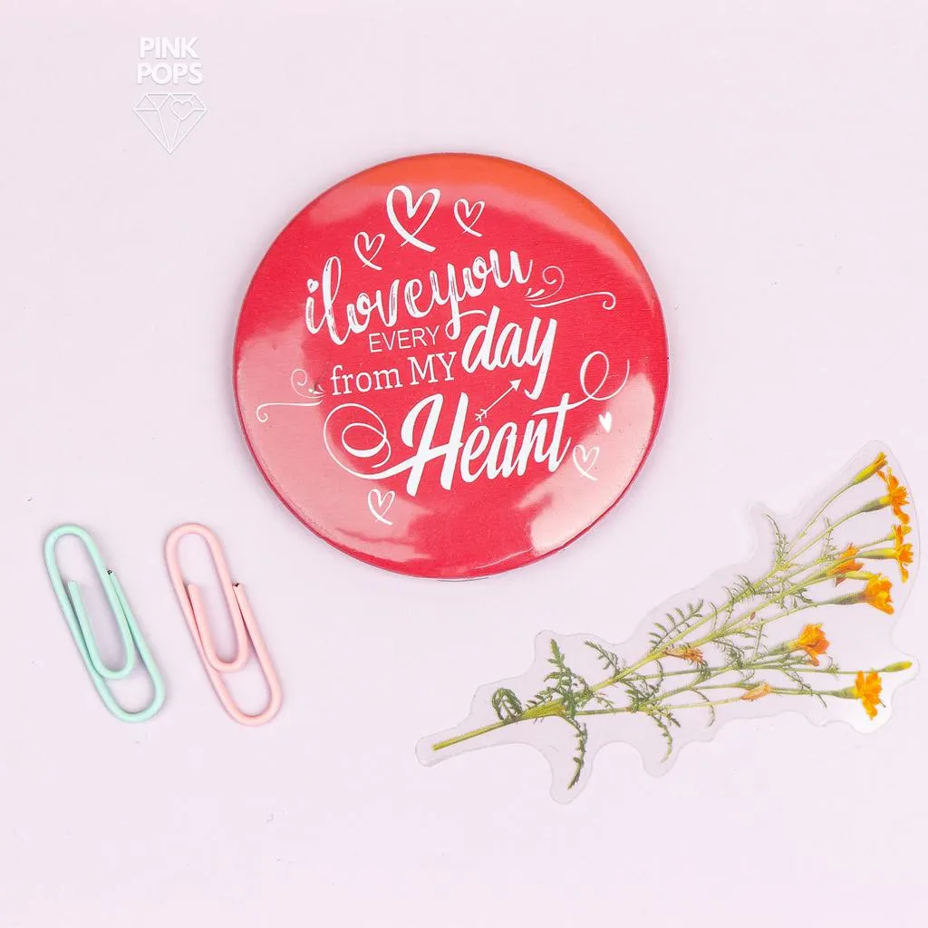 Love Quotes Acrylic Pins