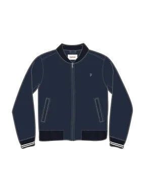 Navy Slade Bomber Jacket