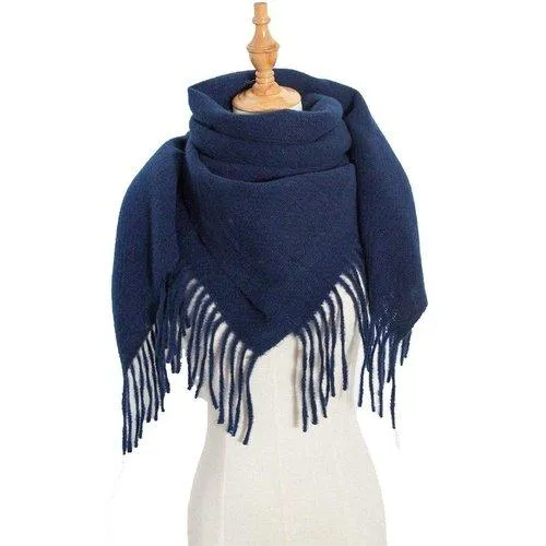 Neck Gaiter Tassel Scarf