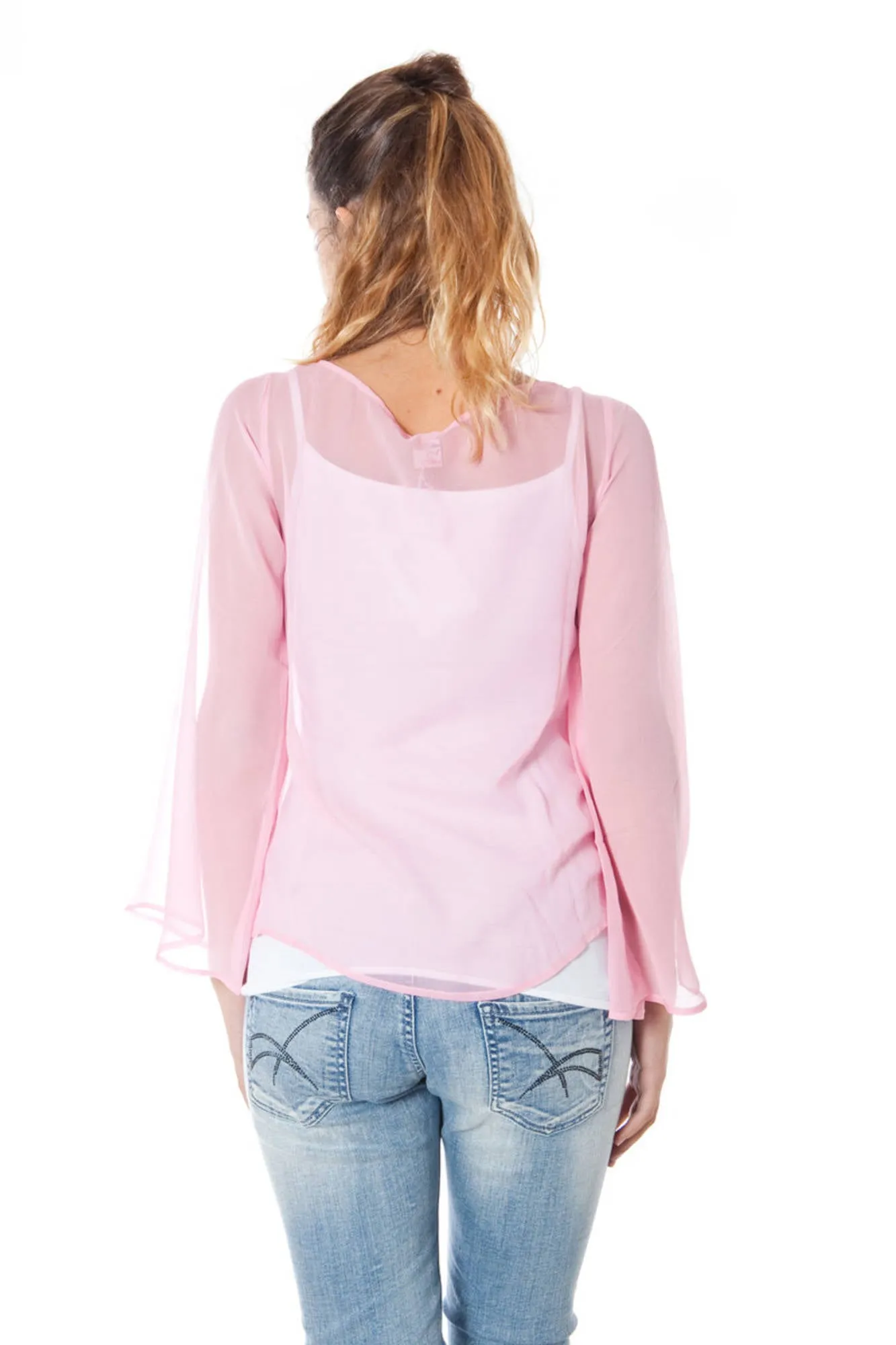 Phard Long Sleeve T-Shirt Pink Woman