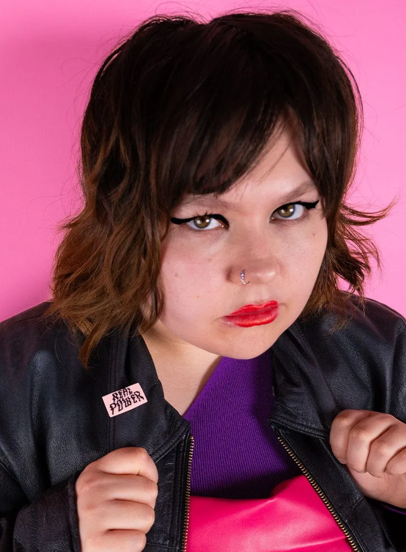 Real Power Brooch - Pink