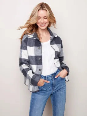 REVERSIBLE PLAID JACKET