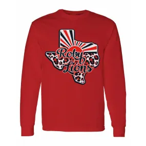 Roby Lions - Texas Sunray Long Sleeve T-Shirt