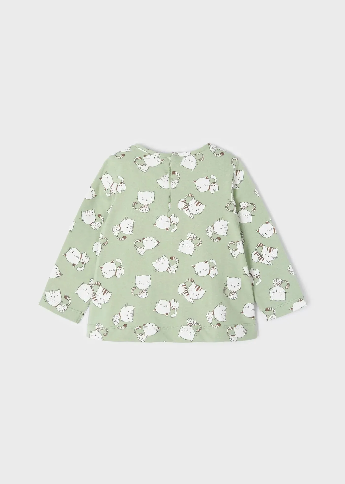 Set of 2 Long Sleeve T-shirts Baby | Mayoral