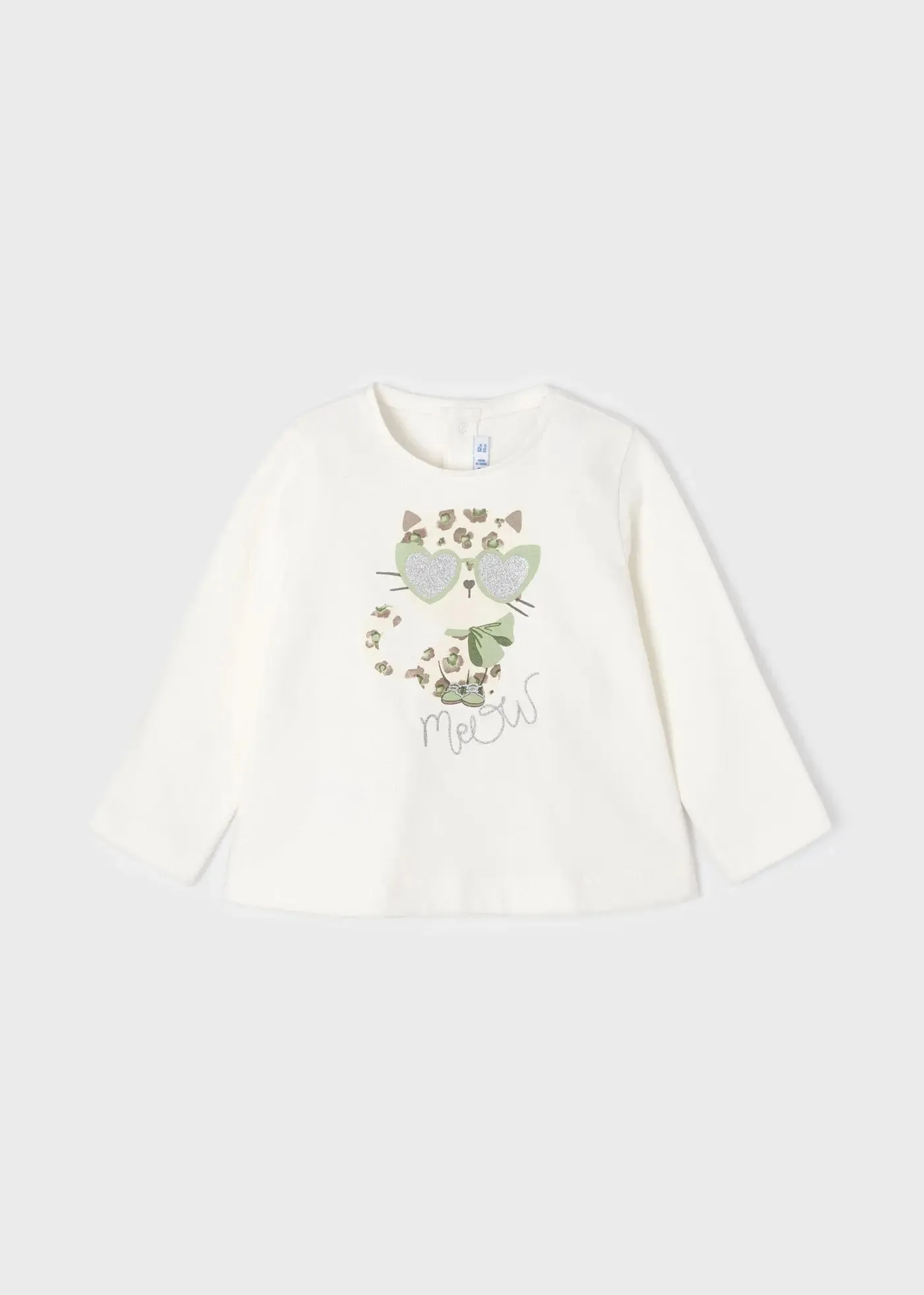 Set of 2 Long Sleeve T-shirts Baby | Mayoral