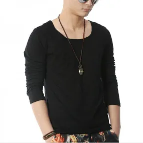Solid Long Sleeve T-shirt