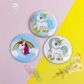 Sweet Unicorns Acrylic Pins