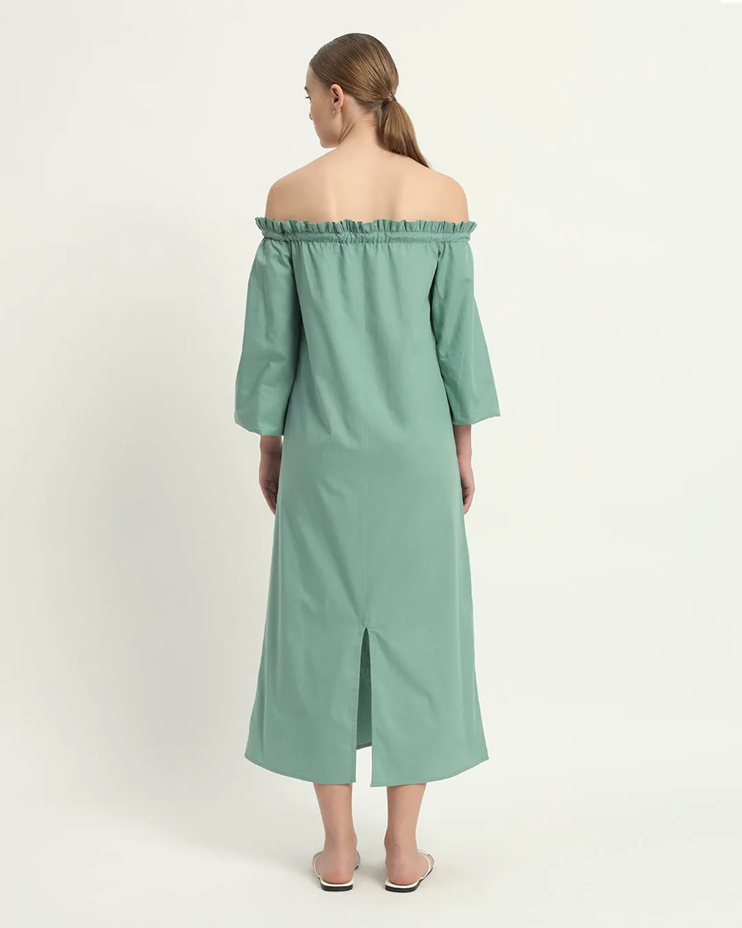 The Carlisle Mint Cotton Dress