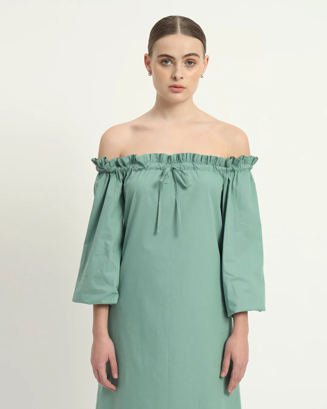 The Carlisle Mint Cotton Dress