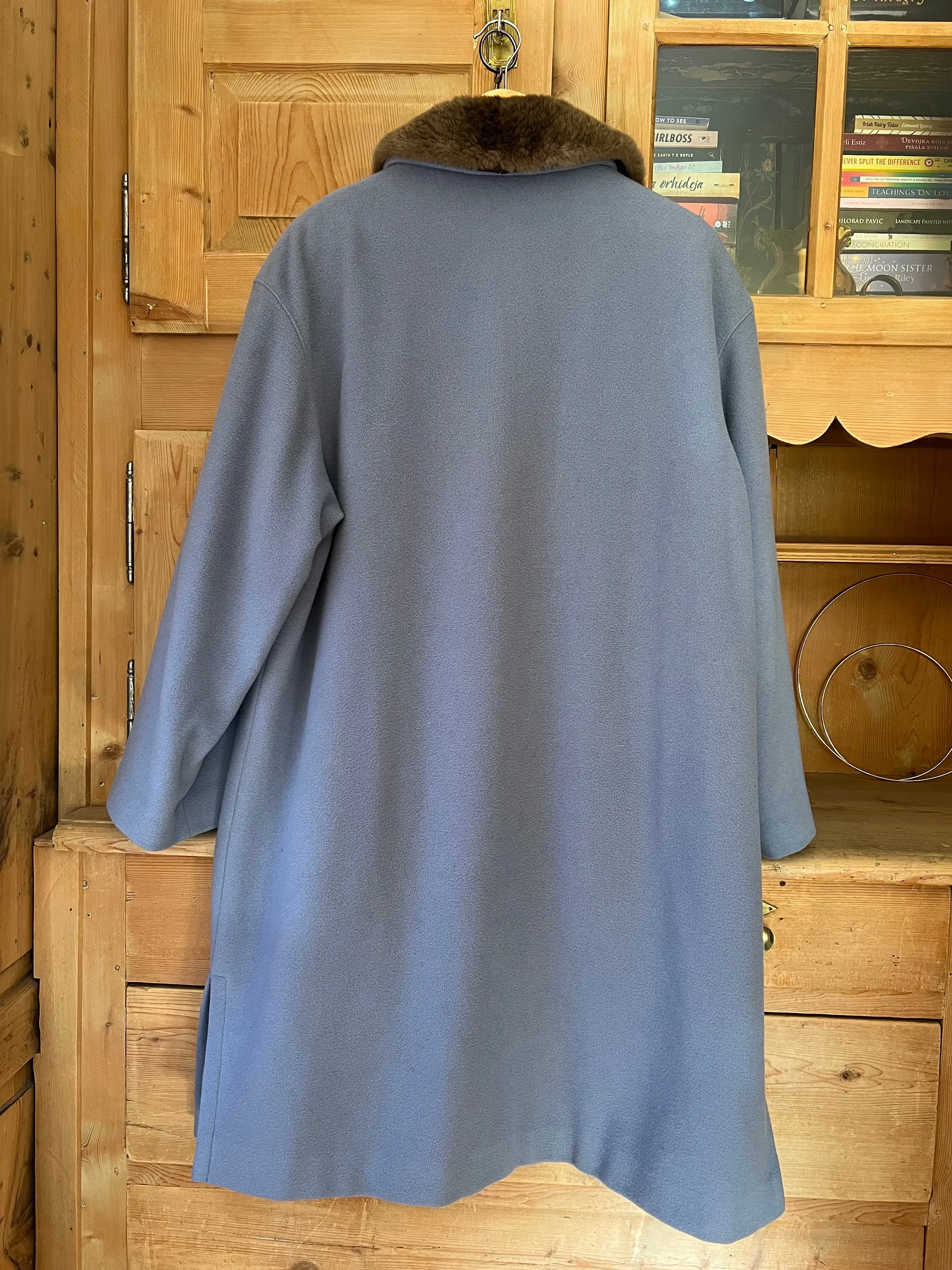 Valentino Lilac Wool Coat